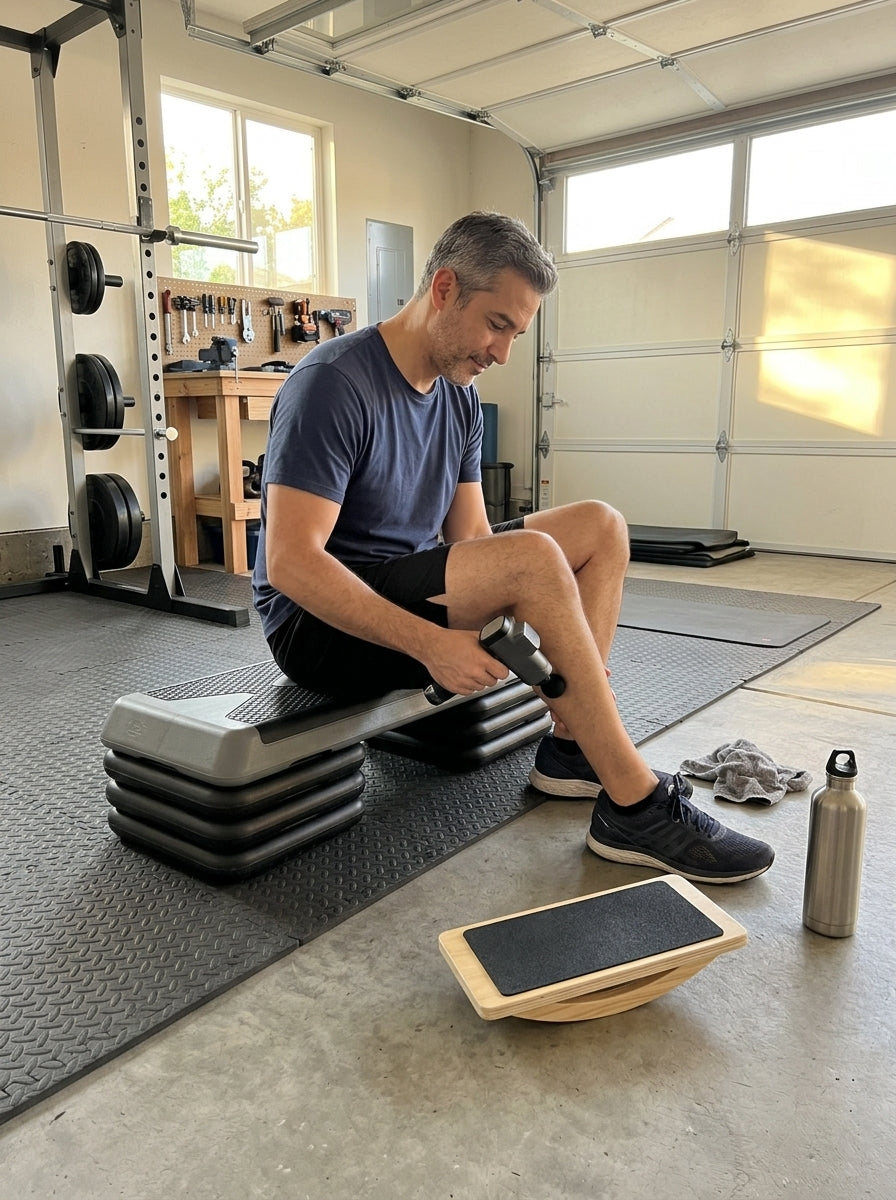 Sore Calves After Balance Board Training? A Simple Recovery Routine