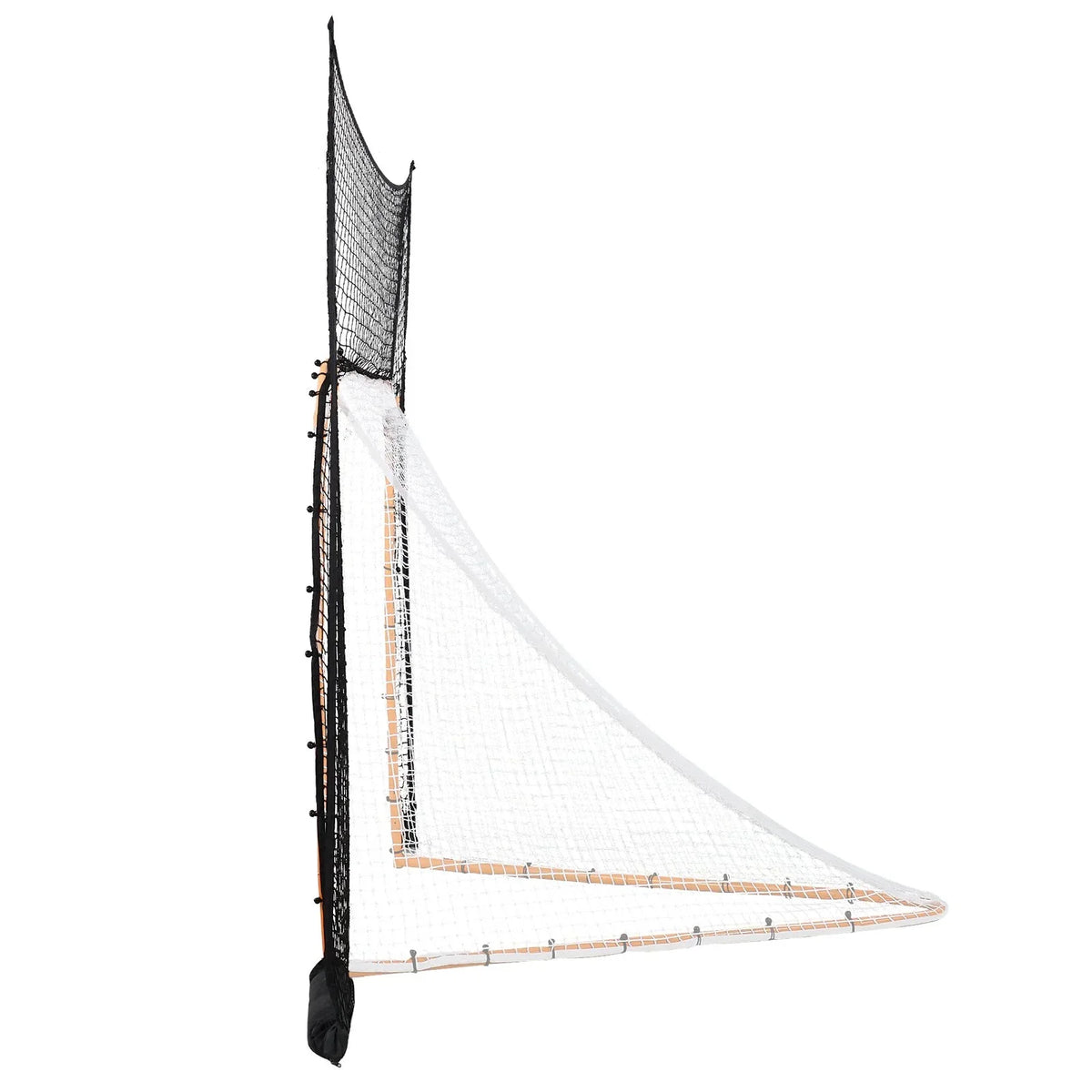 12x9 ft Hockey Lacrosse Goal Backstop Training Net Extended Coverage Net Only - View 9