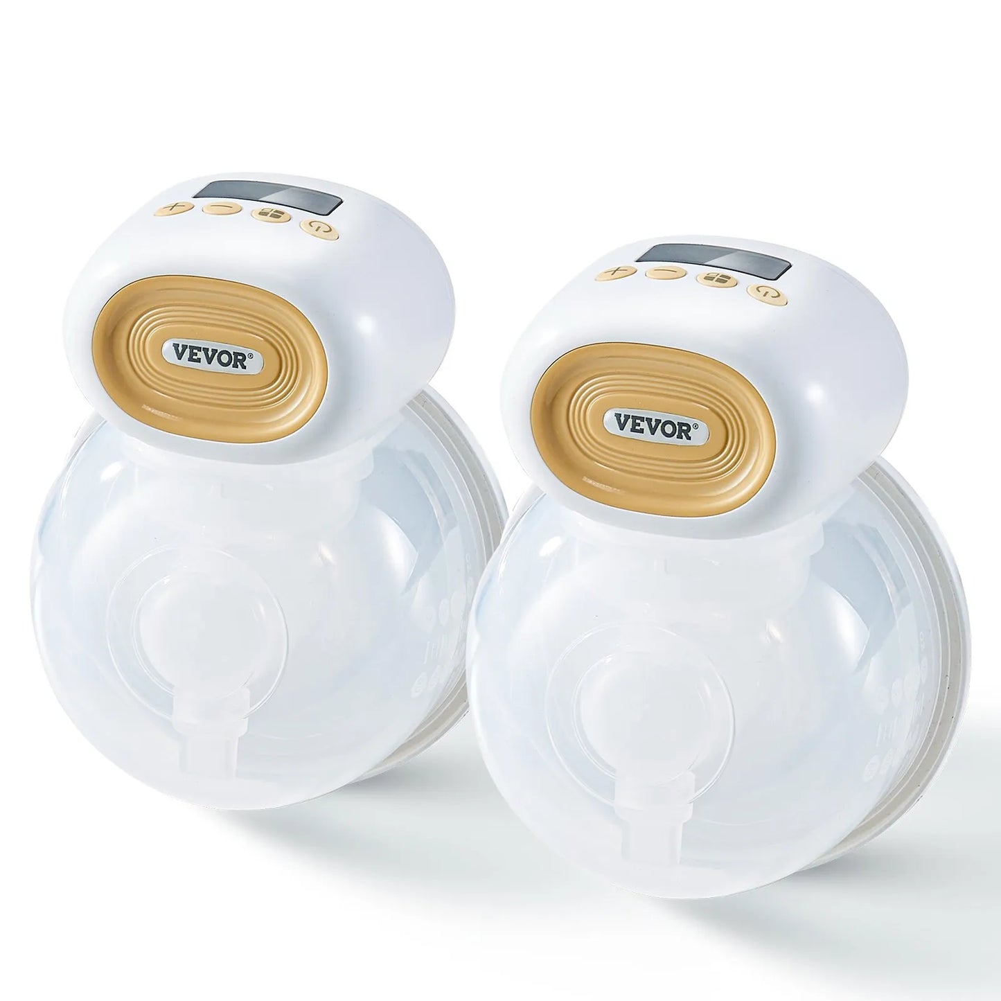 VEVOR Wearable Electric Breast Pump, Hands-Free Portable Breastfeeding Pump