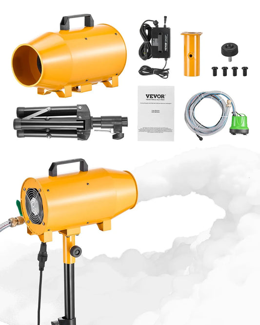 VEVOR Foam Machine, 180 W Party Foam Cannon, Portable Foam Maker with a Tripod Stand, Foam Party Machine with a Submersible Pump, for Backyard, Pool, Outdoor Events, Birthdays, Celebrations & Party