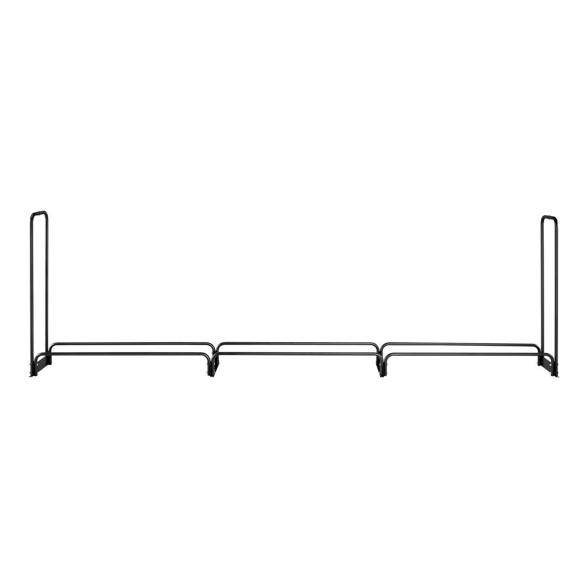 VEVOR Firewood Rack with Waterproof Cover, 150 x 14 x 46 in Outdoor Firewood Holder, 660lb Weight Capacity, 1/2 Cord Log Holder, Half-Covered, Powder-coated Wood Storage Rack for Fireplace Deck - View 12
