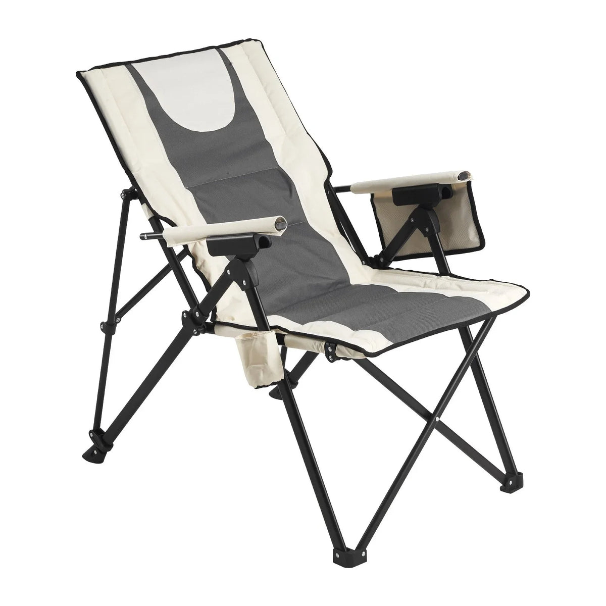 VEVOR Folding Camping Chair Portable High Back Chair Heavy Duty with Cupholder - View 9