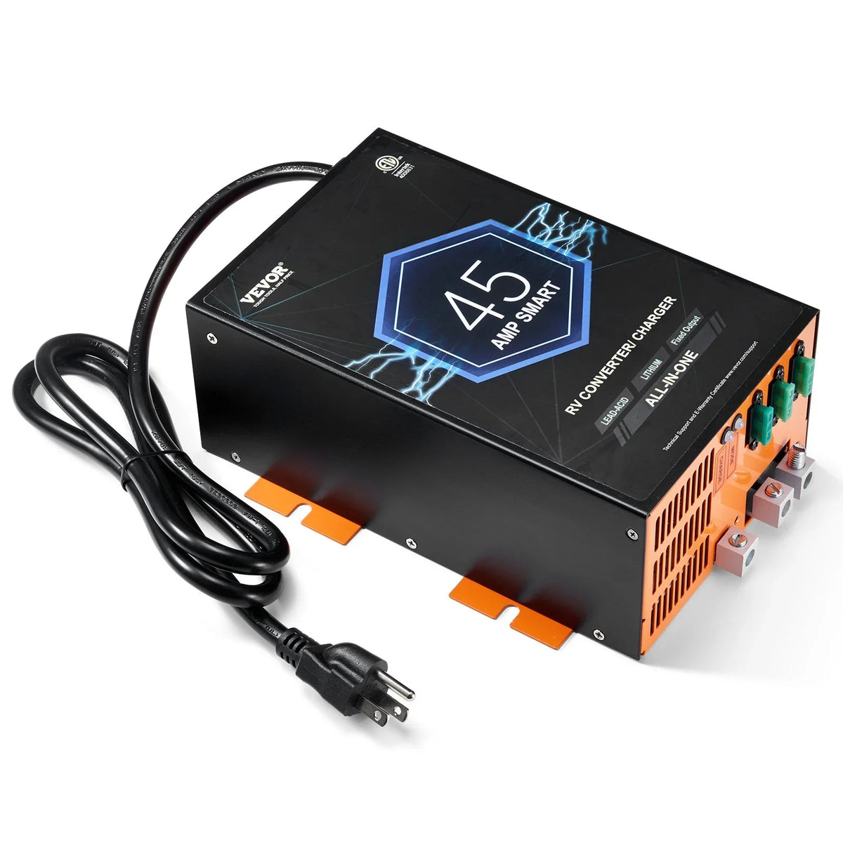 VEVOR RV Converter 45 Amp 110V AC to 12V DC RV Power Converter Battery Charger - View 11