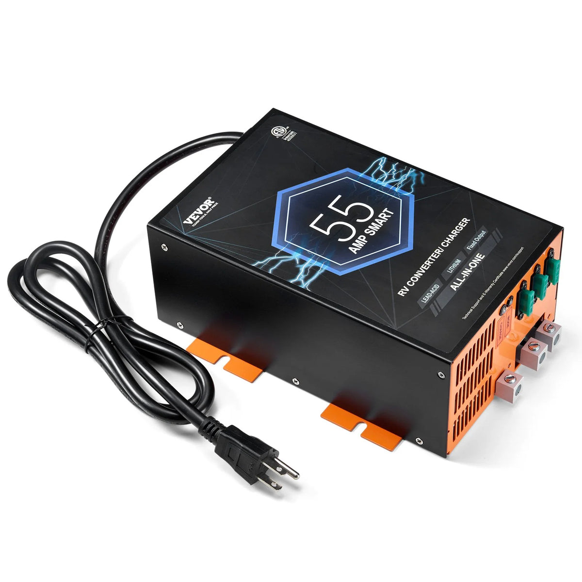 VEVOR RV Converter 55 Amp 110V AC to 12V DC RV Power Converter Battery Charger - View 10