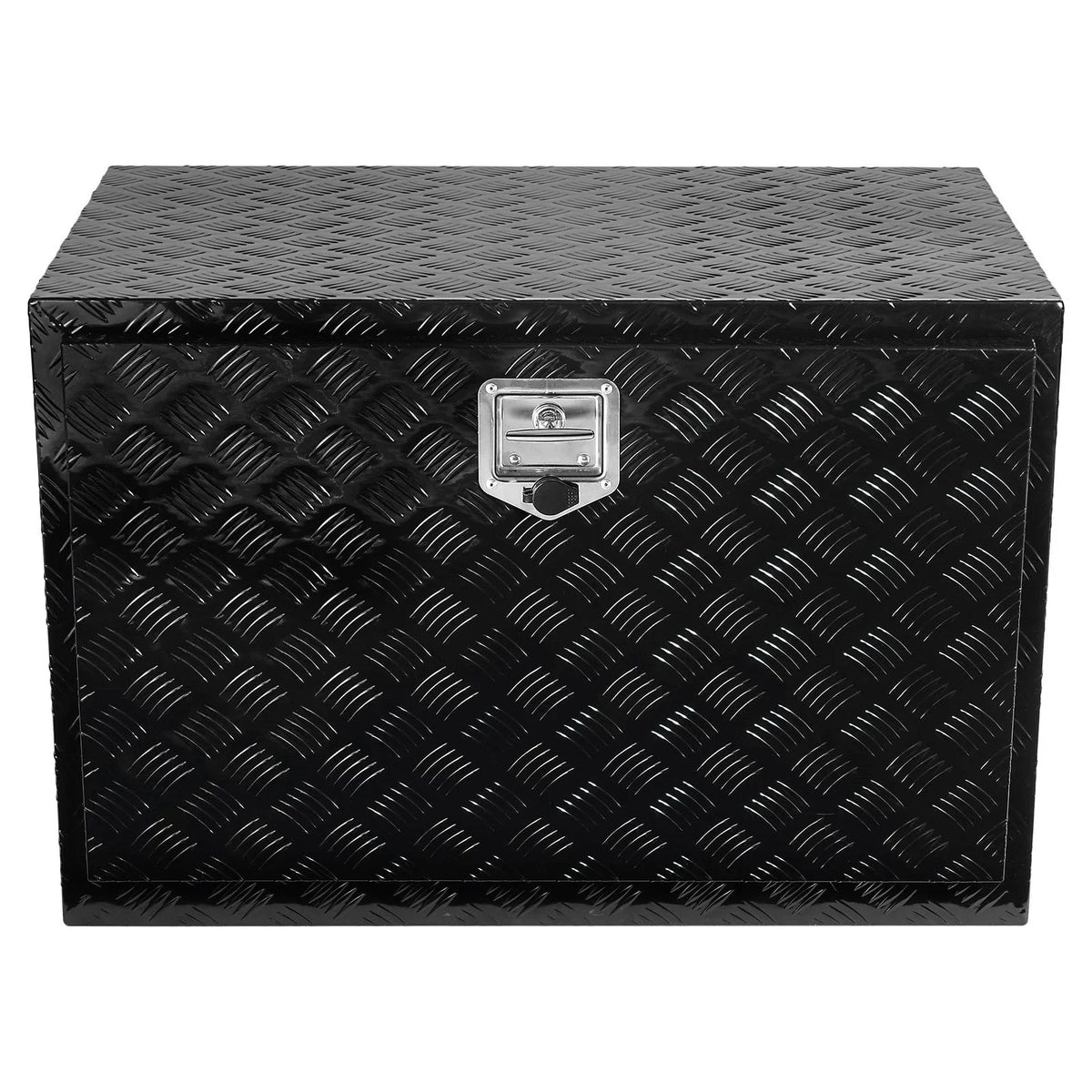 VEVOR Underbody Truck Box, 48" x 17" x 18" Pickup Storage Box, Heavy Duty Aluminum Diamond Plate Tool Box with Lock and Keys, Waterproof Trailer Storage Box with T-Handle Latch for Truck, Van, Trailer - View 10