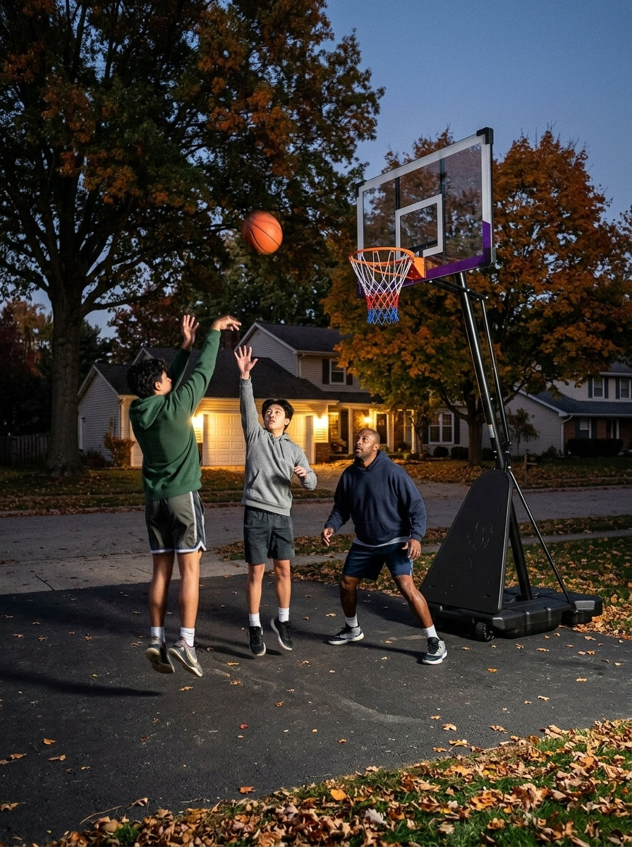 Hoops Season Is Back: How to Turn Your Driveway Into a Home Court