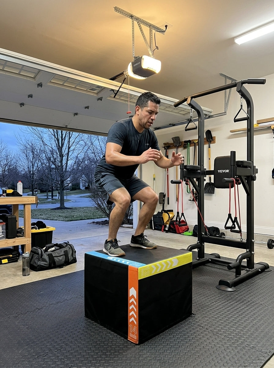 20-Minute Garage HIIT: Stay Strong Through the Holiday Rush