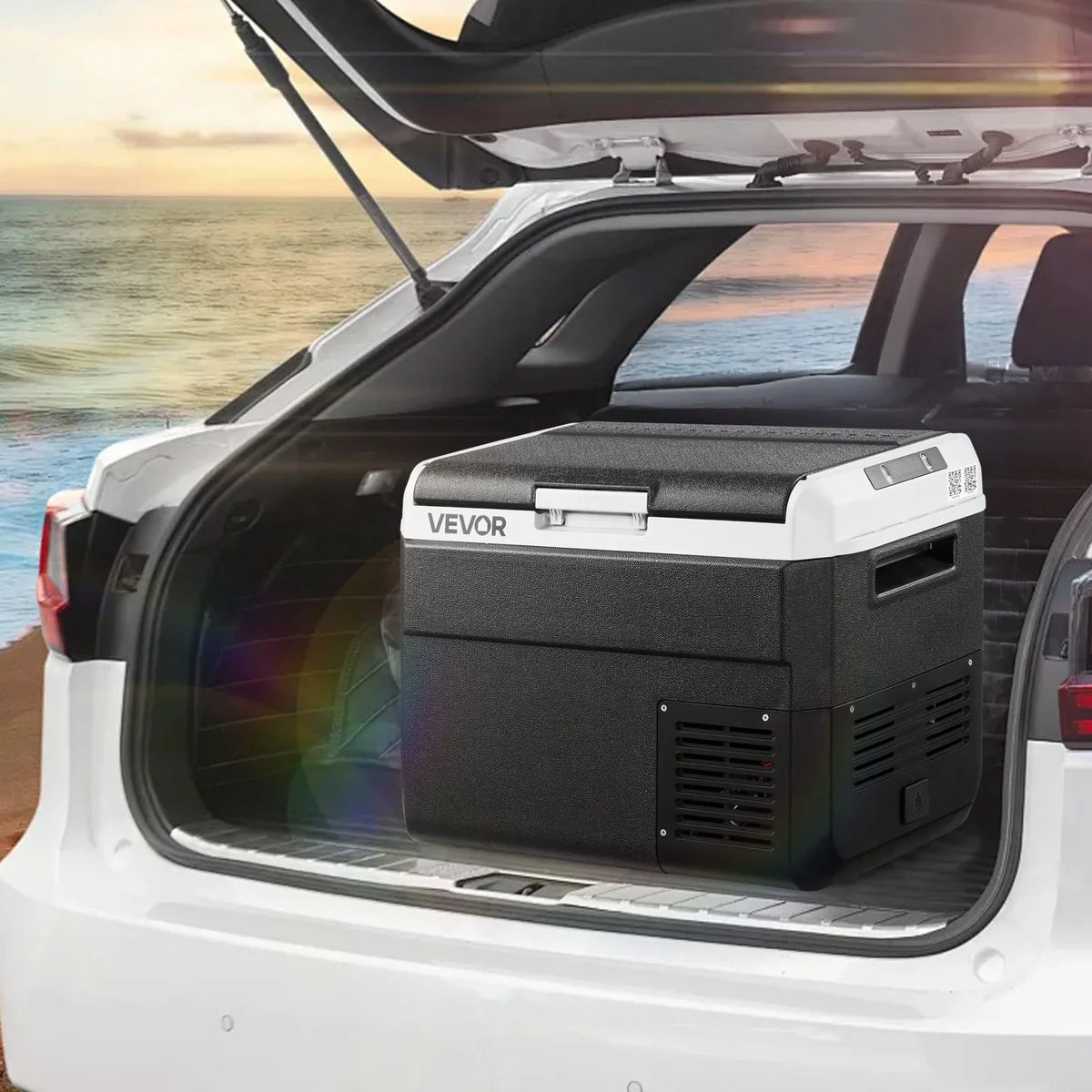 12 Volt Car Refrigerator Portable Freezer 31.7QT Electric Cooler for Camping - View 7