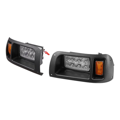 12V Golf Cart LED Headlight Tail Light Kit Legal Street For Club Car DS 1993-Up - View 10