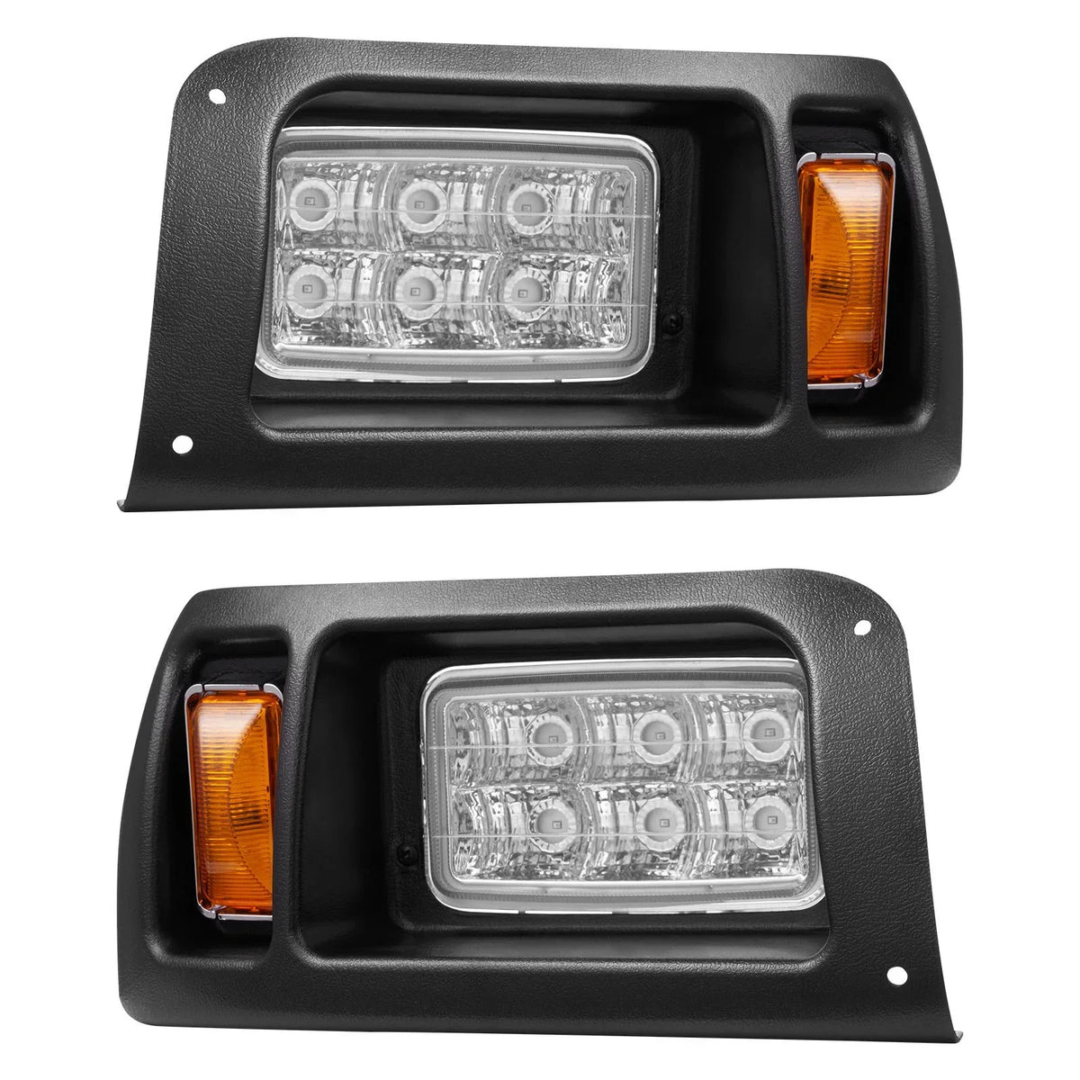 12V Golf Cart LED Headlight Tail Light Kit Legal Street For Club Car DS 1993-Up - View 9