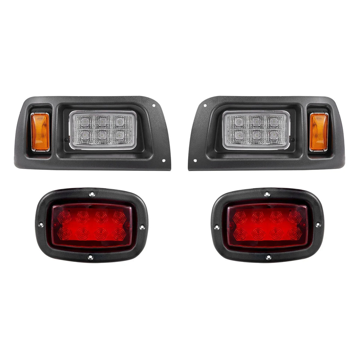 12V Golf Cart LED Headlight Tail Light Kit Legal Street For Club Car DS 1993-Up - View 8