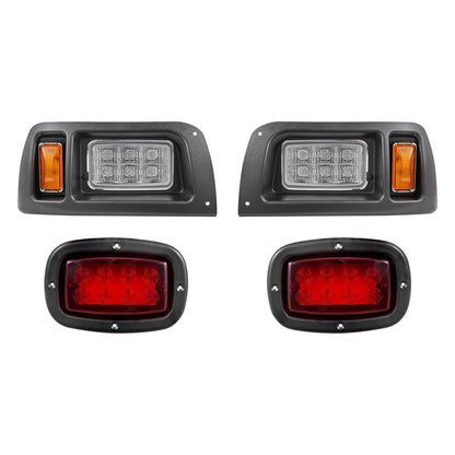 12V Golf Cart LED Headlight Tail Light Kit Legal Street For Club Car DS 1993-Up - View 8