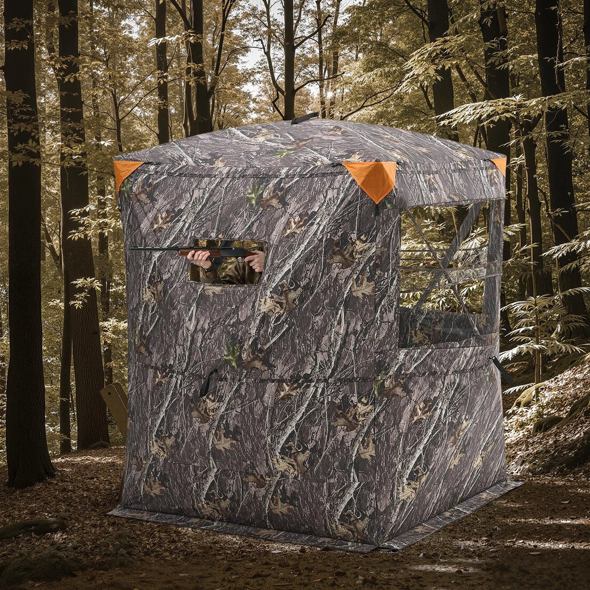 2-3 Person Portable Hunting Blind Thermal Ground Deer Duck Blind Carrying Bag - View 7