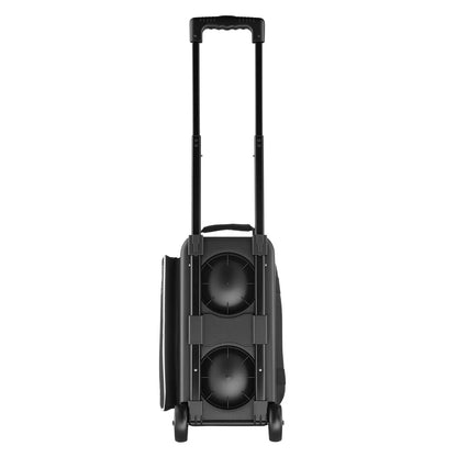 2 Ball Bowling Bag with Wheels Double Roller Bowling Bag with Shoe Compartment - View 8