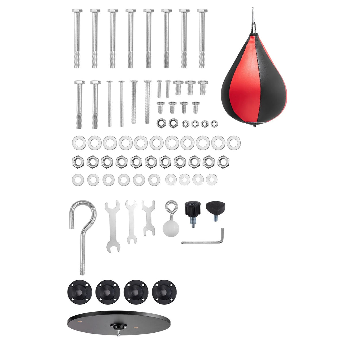 2 in 1 Heavy Duty Punching Bag Frame Boxing Punching Fitness Stand Steel - View 8