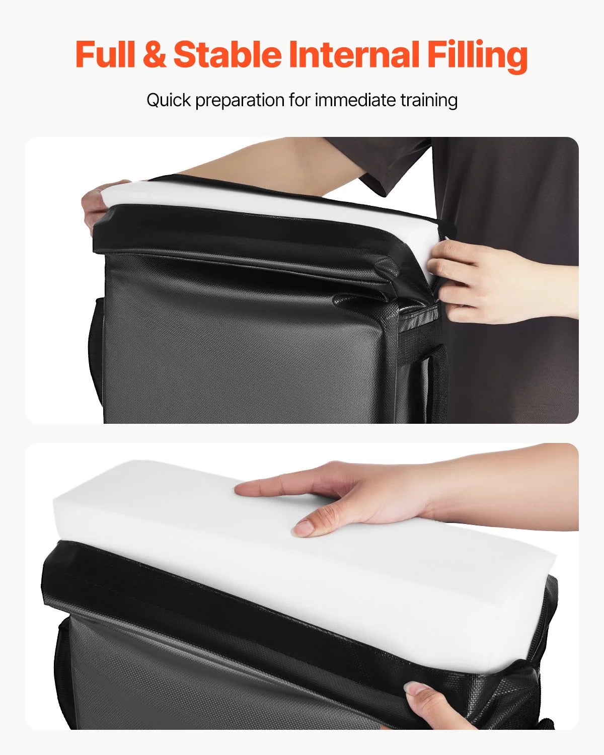 24x16in Football Blocking Tackle Dummy Heavy Duty Kick Shield Pad Handles 1PCS - View 5