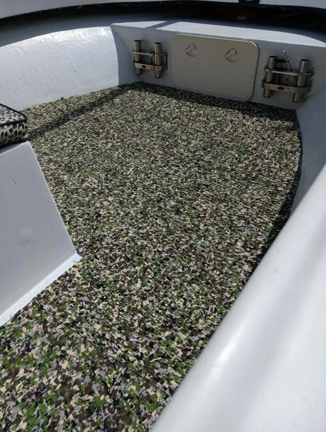 VEVOR Boat Flooring, EVA Foam Boat Decking 94.5" x 35.4", Non-Slip Self-Adhesive Flooring, 23.2 sq.ft Marine Carpet for Boats, Yacht, Pontoon, Kayak Decking