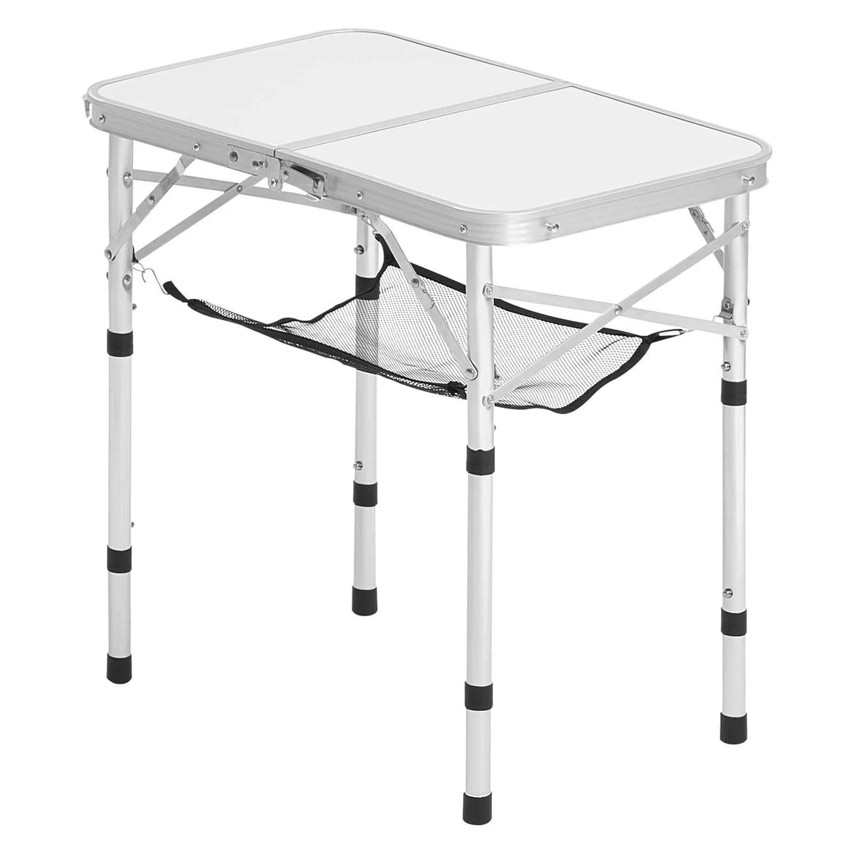 2ft Folding Portable Camping Table Aluminum Outdoor Table Adjustable Height - View 9