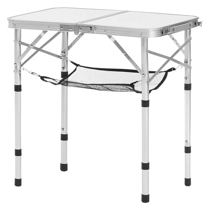 2ft Folding Portable Camping Table Aluminum Outdoor Table Adjustable Height - View 8