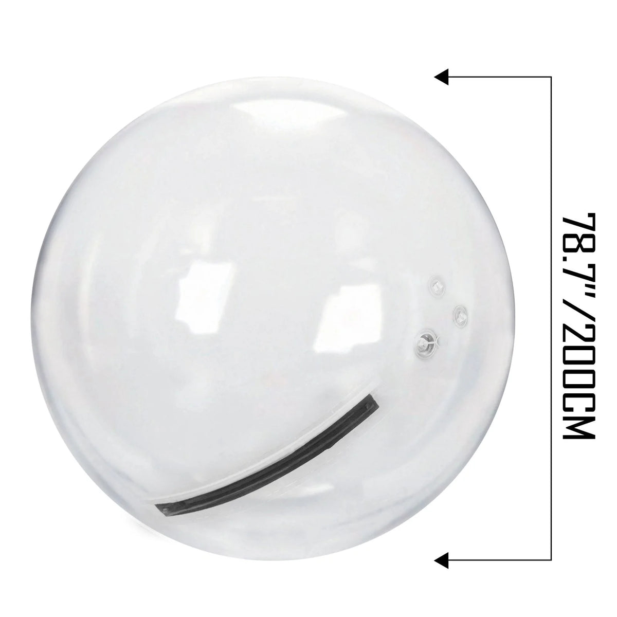 2M Walk on Water Walking Ball Roll Inflatable Zorb Ball w/ German Zipper PVC - View 7