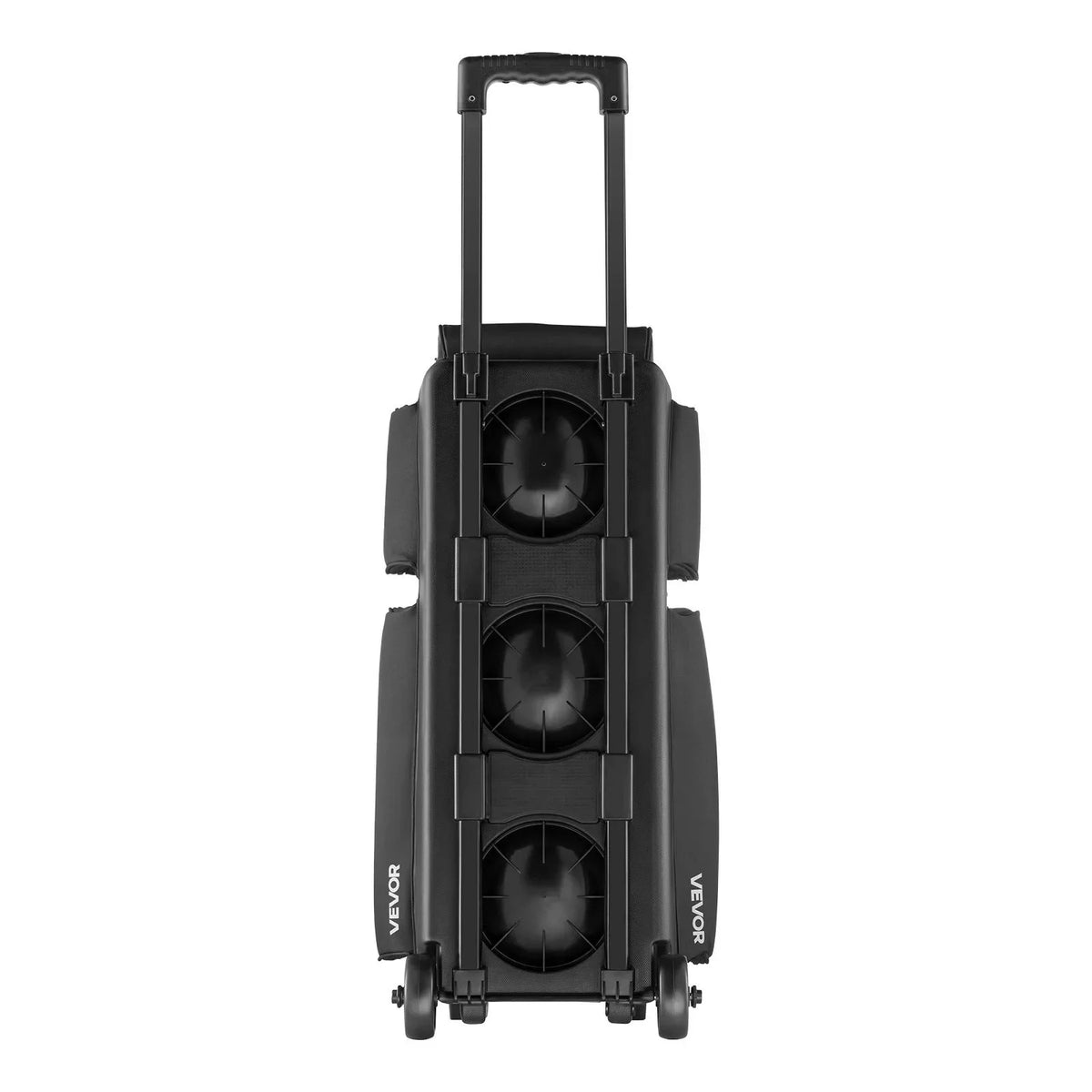 3 Ball Bowling Bag with Wheels Double Roller Bowling Bag with Shoe Compartment - View 9