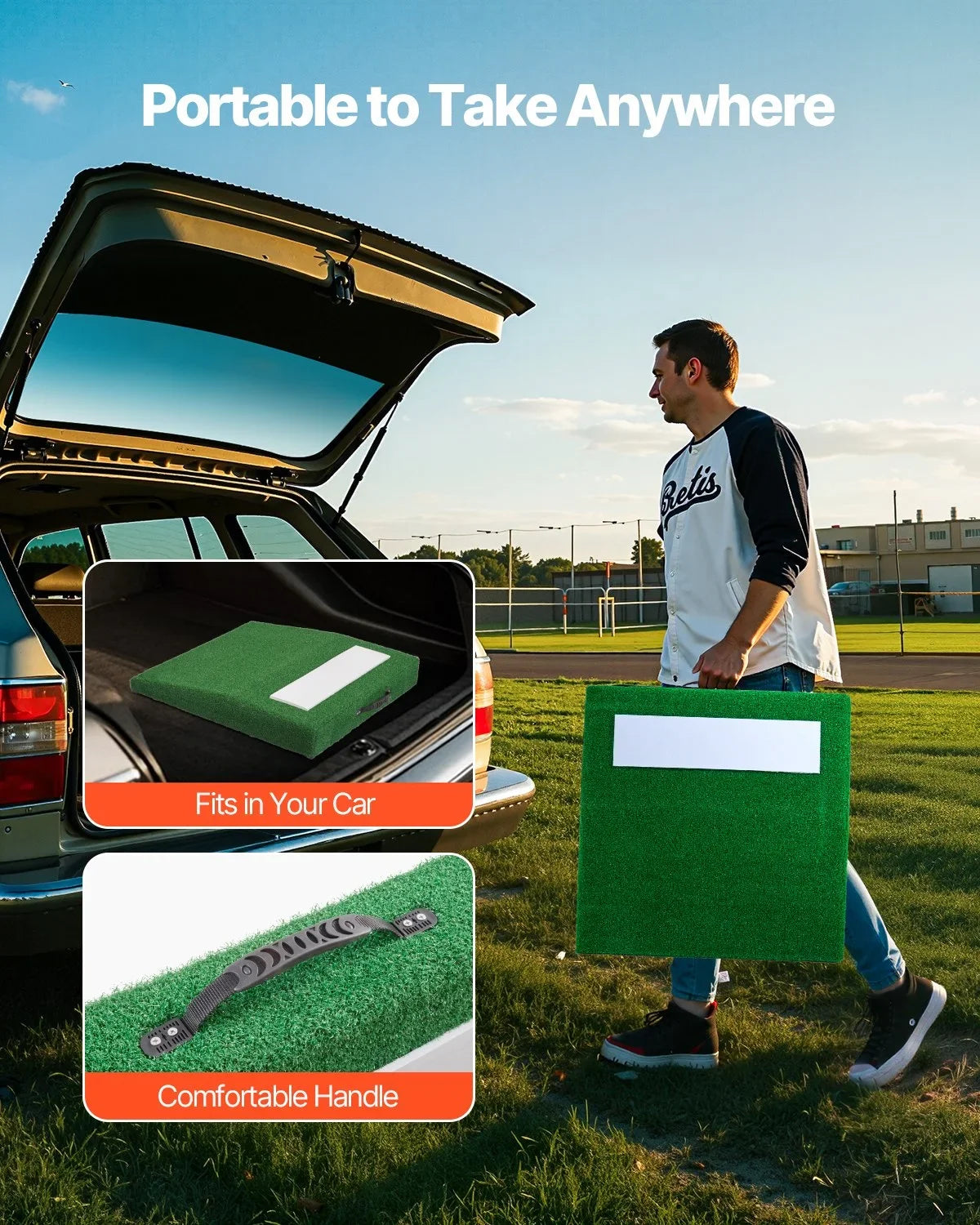 31 in Pitching Mound Portable Pitcher Mound Baseball Softball Outdoor Training - View 4