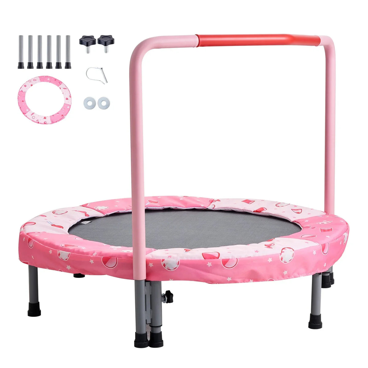 36" Trampoline for Kids Foldable Mini Toddler Trampoline Indoor Outdoor - View 8