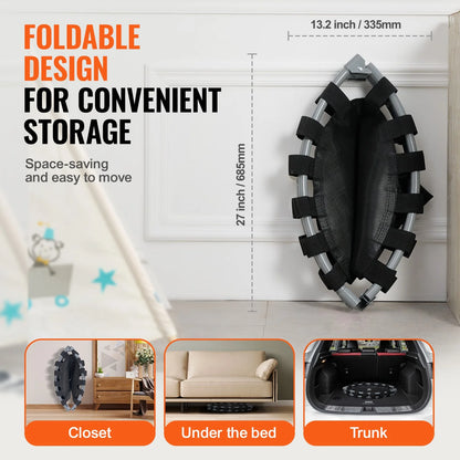 36" Trampoline for Kids Foldable Mini Toddler Trampoline Indoor Outdoor - View 2