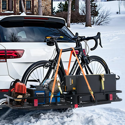 500 lbs Hitch Cargo Carrier Folding Hitch Cargo Carrier for 2" Receiver - View 7