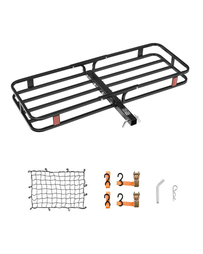 500 lbs Hitch Cargo Carrier Folding Hitch Cargo Carrier with Cargo Net - View 11
