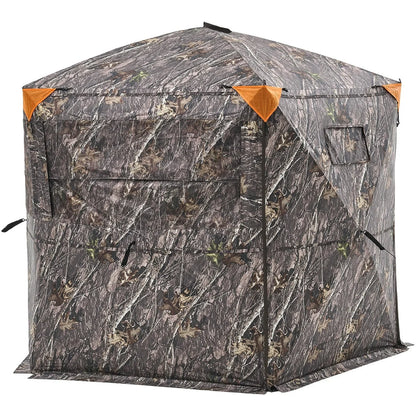 6-7 Person Portable Hunting Blind Ground Deer Duck Blind with Carrying Bag - View 8