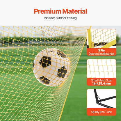 7x7FT Soccer Rebounder Portable Soccer Trainer Net with Portable Bag - View 4