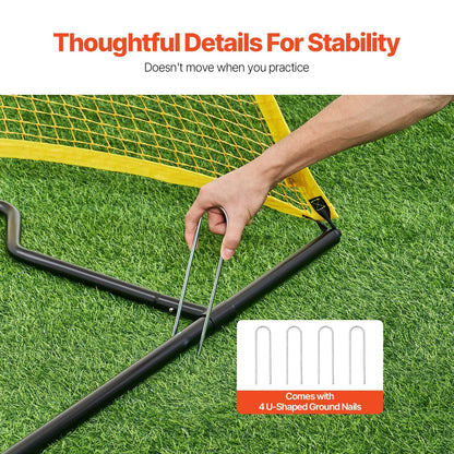 7x7FT Soccer Rebounder Portable Soccer Trainer Net with Portable Bag - View 6