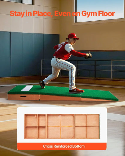 85 in Pitching Mound Portable Pitcher Mound Baseball Softball Outdoor Training - View 5