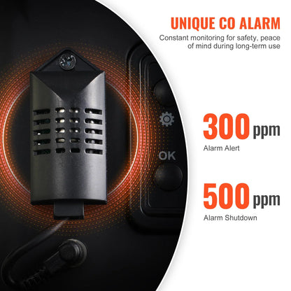 8KW Diesel Air Heater 12V/24V, Bluetooth App & Remote Control, Vertical Portable Heater - View 3