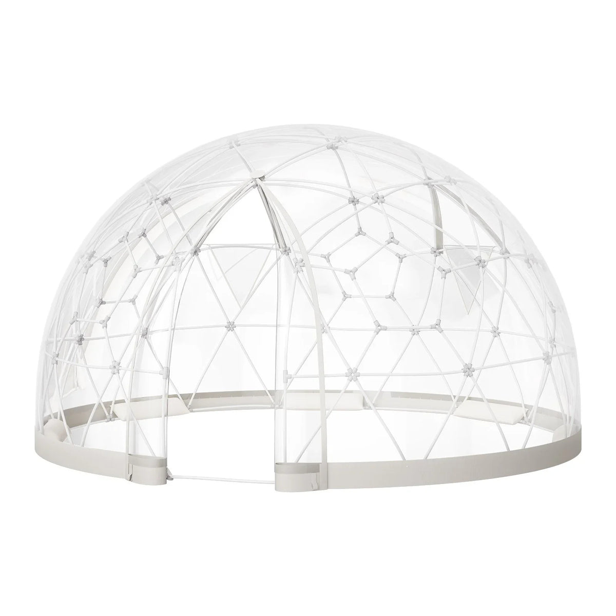 9.5x5.7 ft Garden Bubble Tent for 2-4 Person Outdoor Clear Geodesic Dome Window - View 9