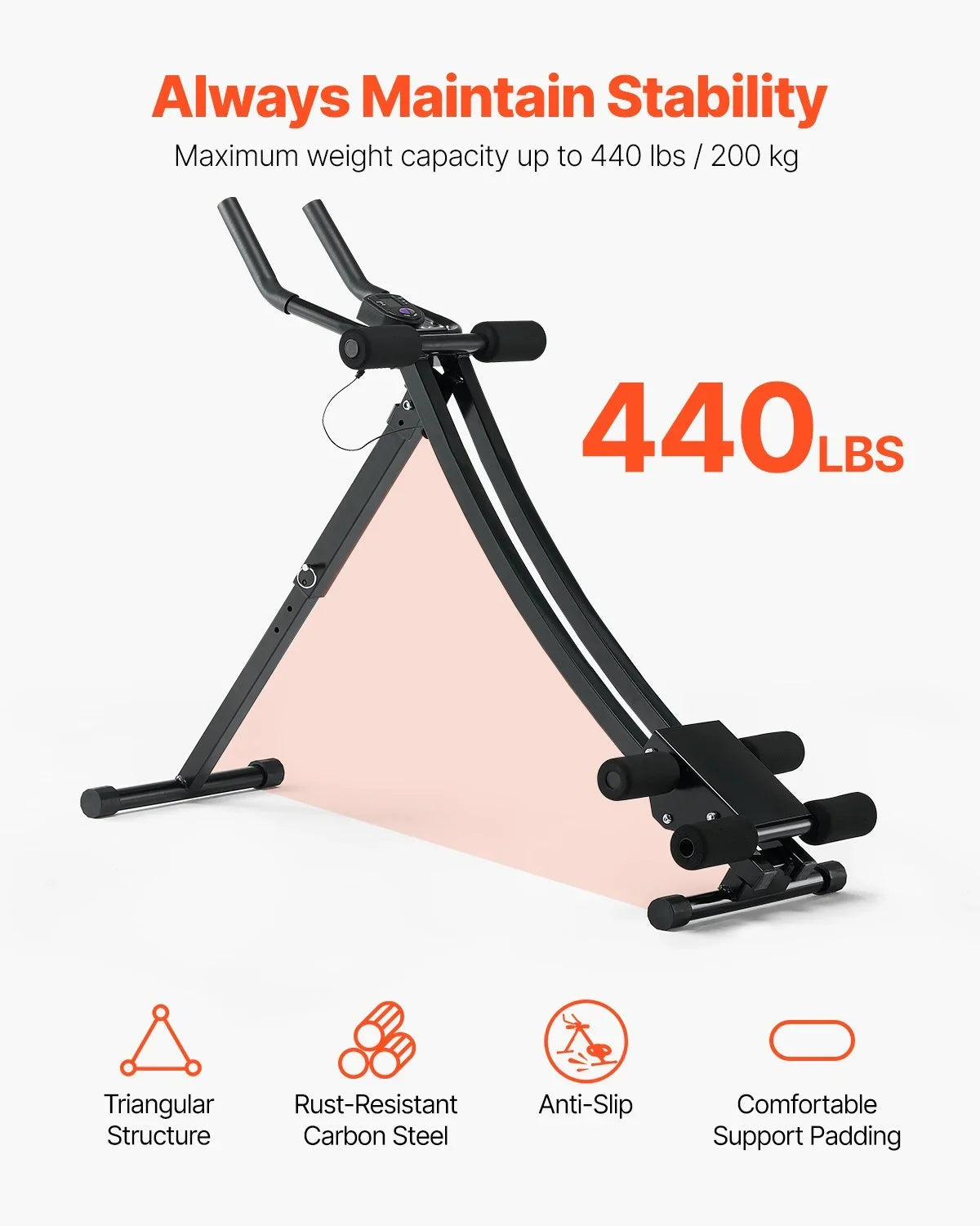 AB Workout Machine Equipment Home Gym Core Abdominal Trainers Adjustable - View 3