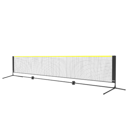 Badminton Net, Height Adjustable Volleyball Net, 17ft Wide Foldable Pickleball Net, Portable Easy Setup Tennis Net Set with Poles, Stand and Carry Bag, for Kids Backyard Game Indoor Outdoor Use - View 10