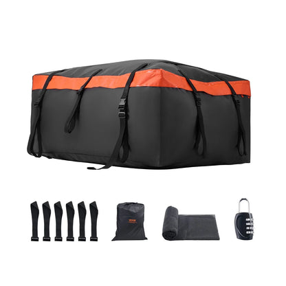 Car Rooftop Cargo Carrier Bag 23 Cubic Feet 840D PVC Car Roof Luggage Cargo Bag