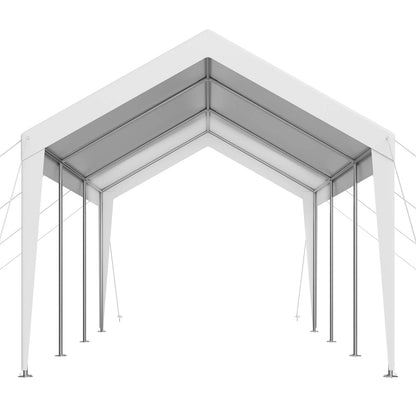 Carport Car Canopy 10 x 20 FT Heavy Duty Portable Car Garage Shelter Tent White - View 9