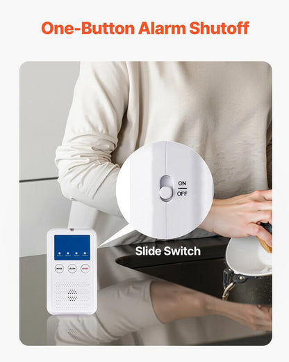 Early Alert Bed Alarm System Wireless Bed and Chair Sensor Pad with Pager - View 6