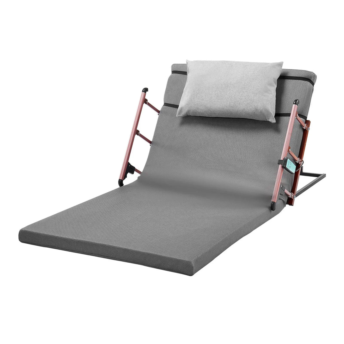 Electric Lifting Backrest 300 lbs 4-68° Adjustable with Folable Guardrail - View 8
