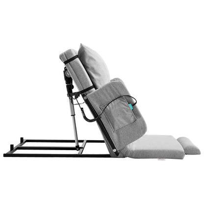 Electric Lifting Backrest 300 lbs 4-68° Adjustable with Guardrail & Pouch - View 9