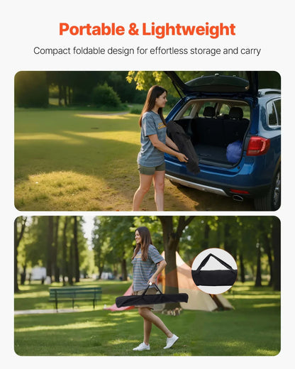 Folding Portable Camping Table Aluminum Outdoor Picnic Roll up Table Storage Bag - View 4