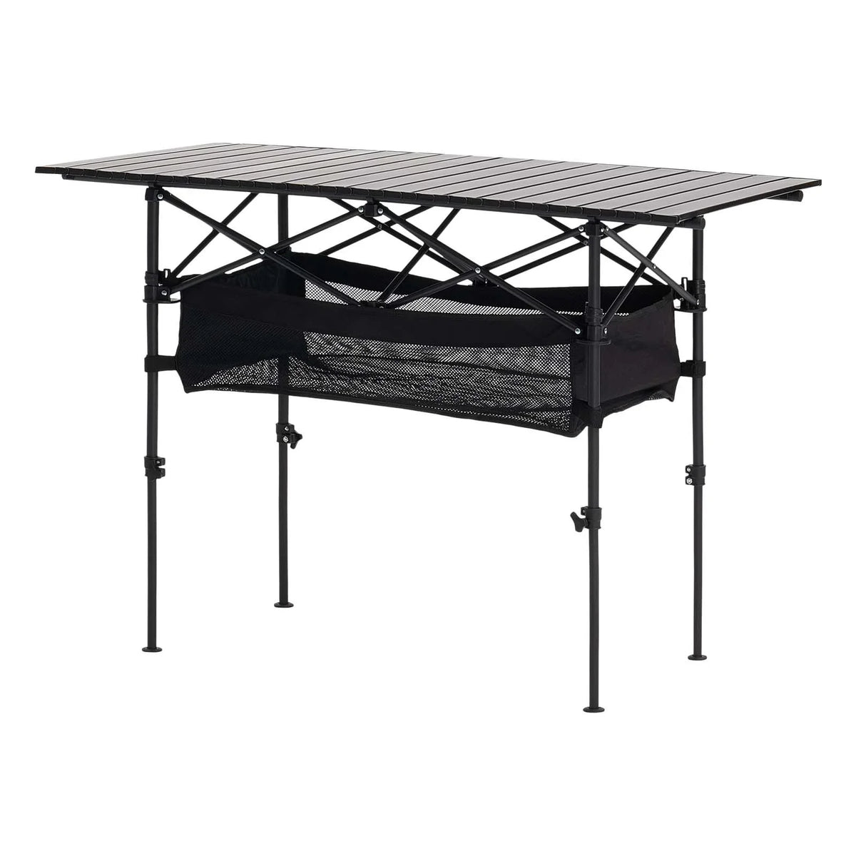 Folding Portable Camping Table Aluminum Outdoor Picnic Roll up Table Storage Bag - View 8
