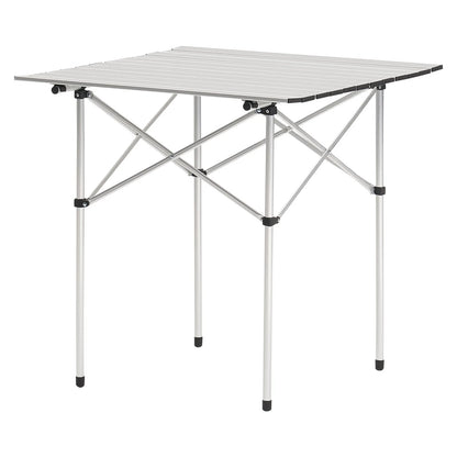 Folding Portable Camping Table Aluminum Outdoor Picnic Roll up Table Carry Bag - View 9