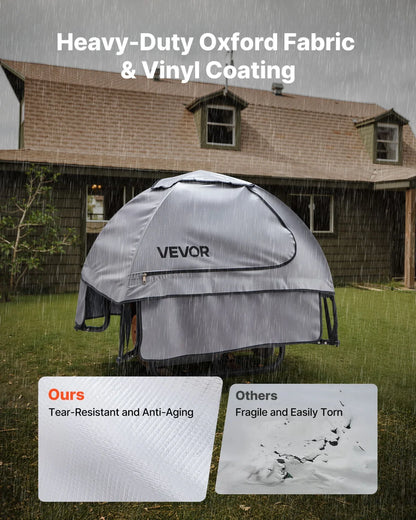 Generator Cover Universal Waterproof Cover 36x26x26 in for 70-108 in Gray - View 3