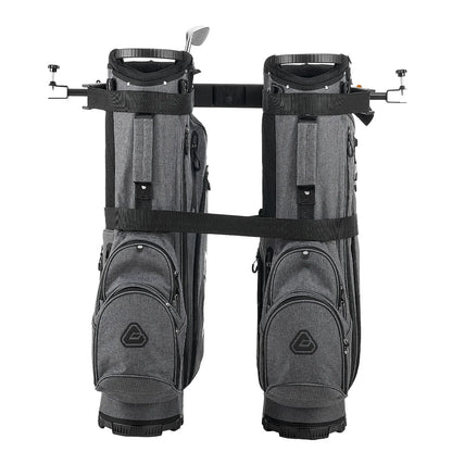 Golf Bag Holder Bracket Attachment Adjustable Golf Bag Bar for Most 2+2 Cart - View 11