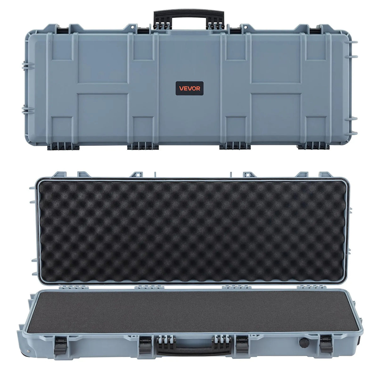 Hard 42" Lockable Rifle Case with Wheels, Waterproof Gun Storage for Rifle/Pistol - View 11
