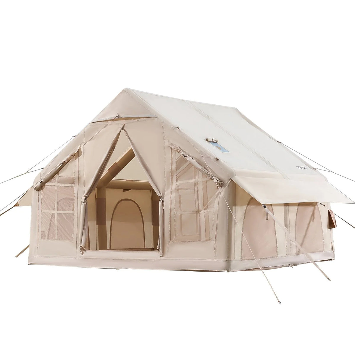 Inflatable Tent for Camping 4-6 Person Glamping Tent with Pump Easy Set up - View 9